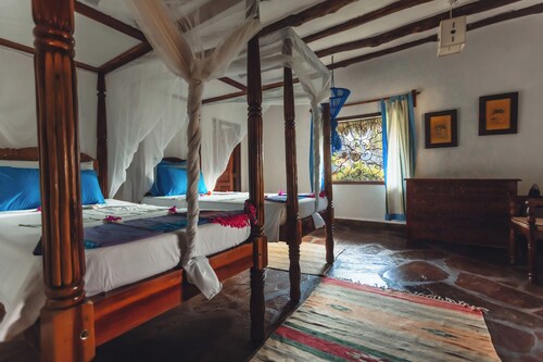 Relaxing 4-bedroom beach house at Malindi sand dunes perfect for family getaway
