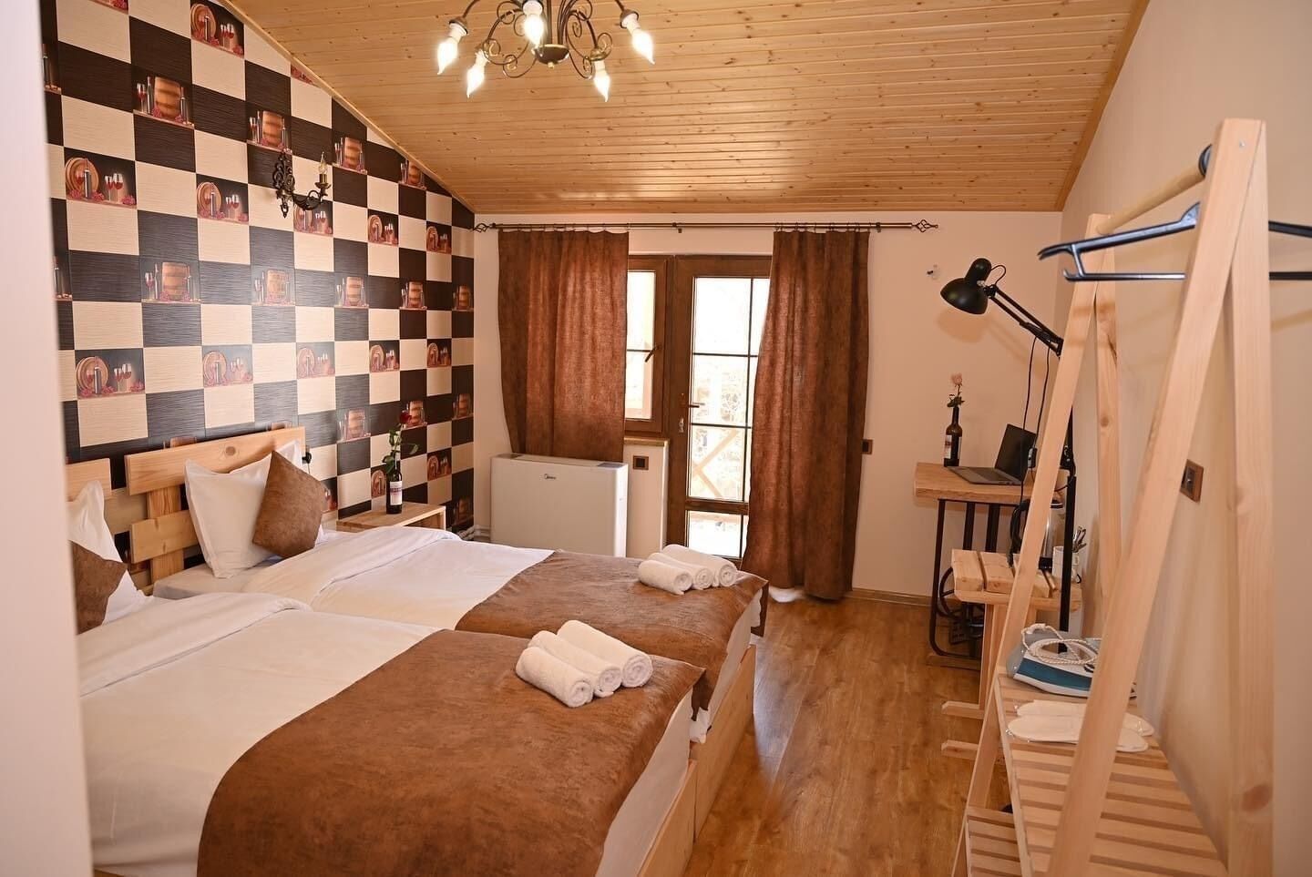 Standaard kamer, 1 twee- of 2 eenpersoonsbedden, balkon, uitzicht op tuin | Gratis wifi