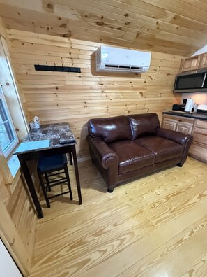 Living area - BROOK & RIDGE BUNKHOUSE
MIDCOAST MAINE CABIN (Cushing)