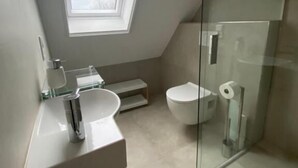 Double Room, Garden View | Bathroom