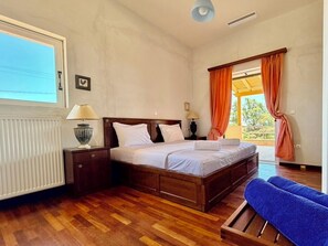 Iron/ironing board, Internet, bed sheets - Palm Villa Ammes | Luxury Estate • Pool • Tennis Court • Steps from Ammes Beach (Svoronata)