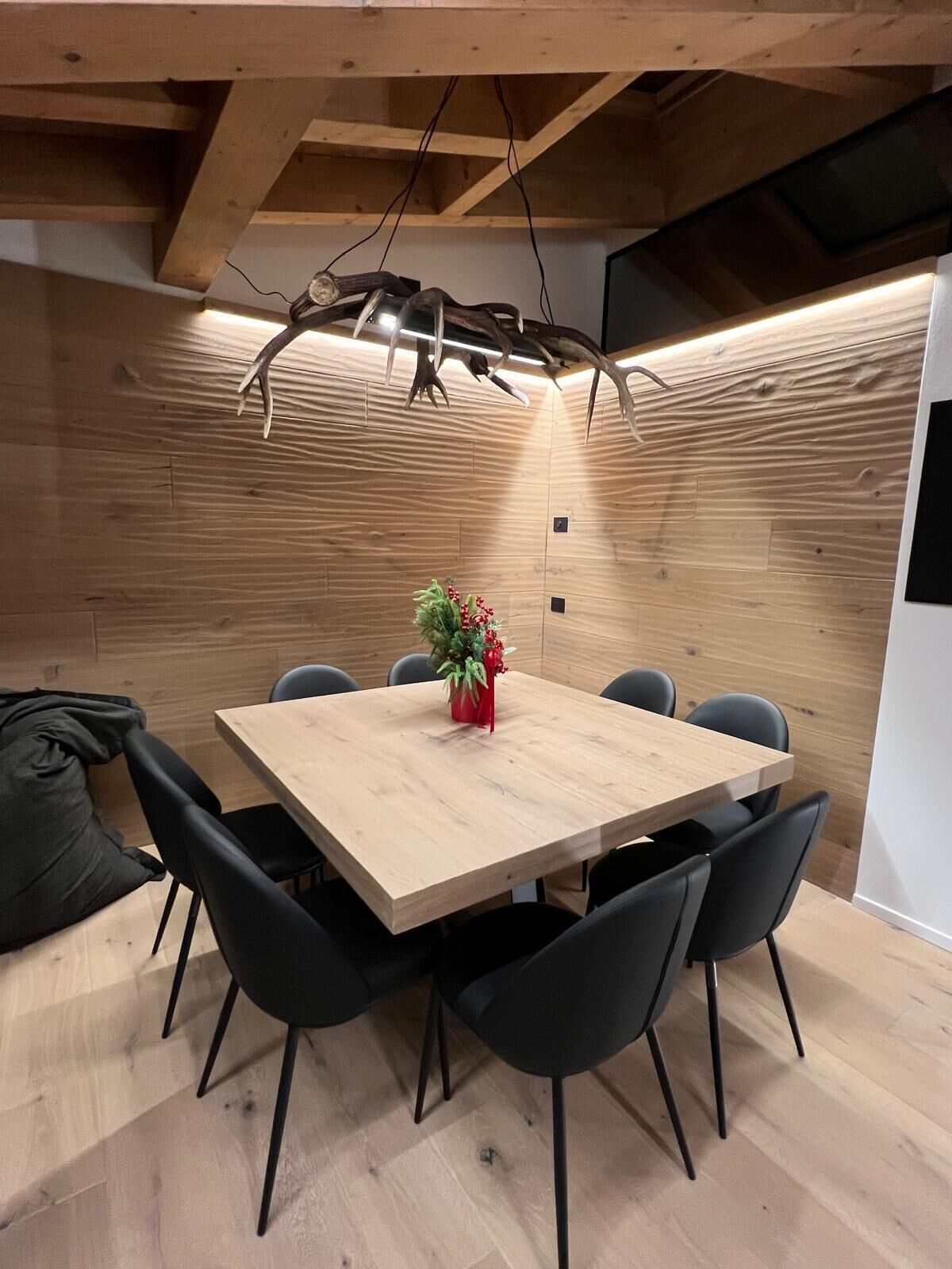 Appartement, 3 chambres, vue montagne | Coin séjour