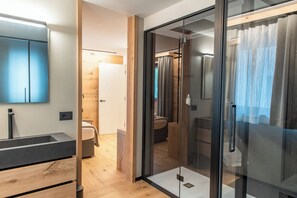 Căn hộ Deluxe, quang cảnh núi | Phòng tắm