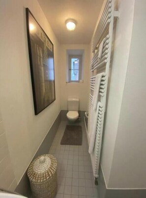 Shower, hair dryer, towels, soap - Vrbo Property (Basel)