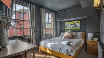 Huoneisto (Standard Single Room) | Työpöytä, kannettavalle tietokoneelle sopiva työtila
