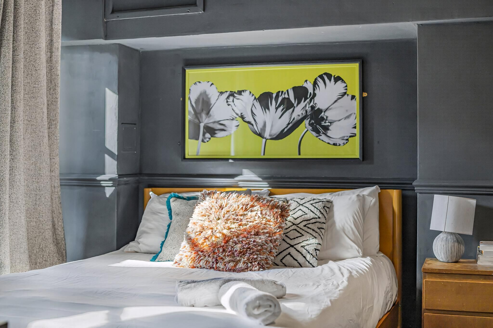 Apartment (Standard Single Room) | Schreibtisch, laptopgeeigneter Arbeitsplatz, Bügeleisen/Bügelbrett