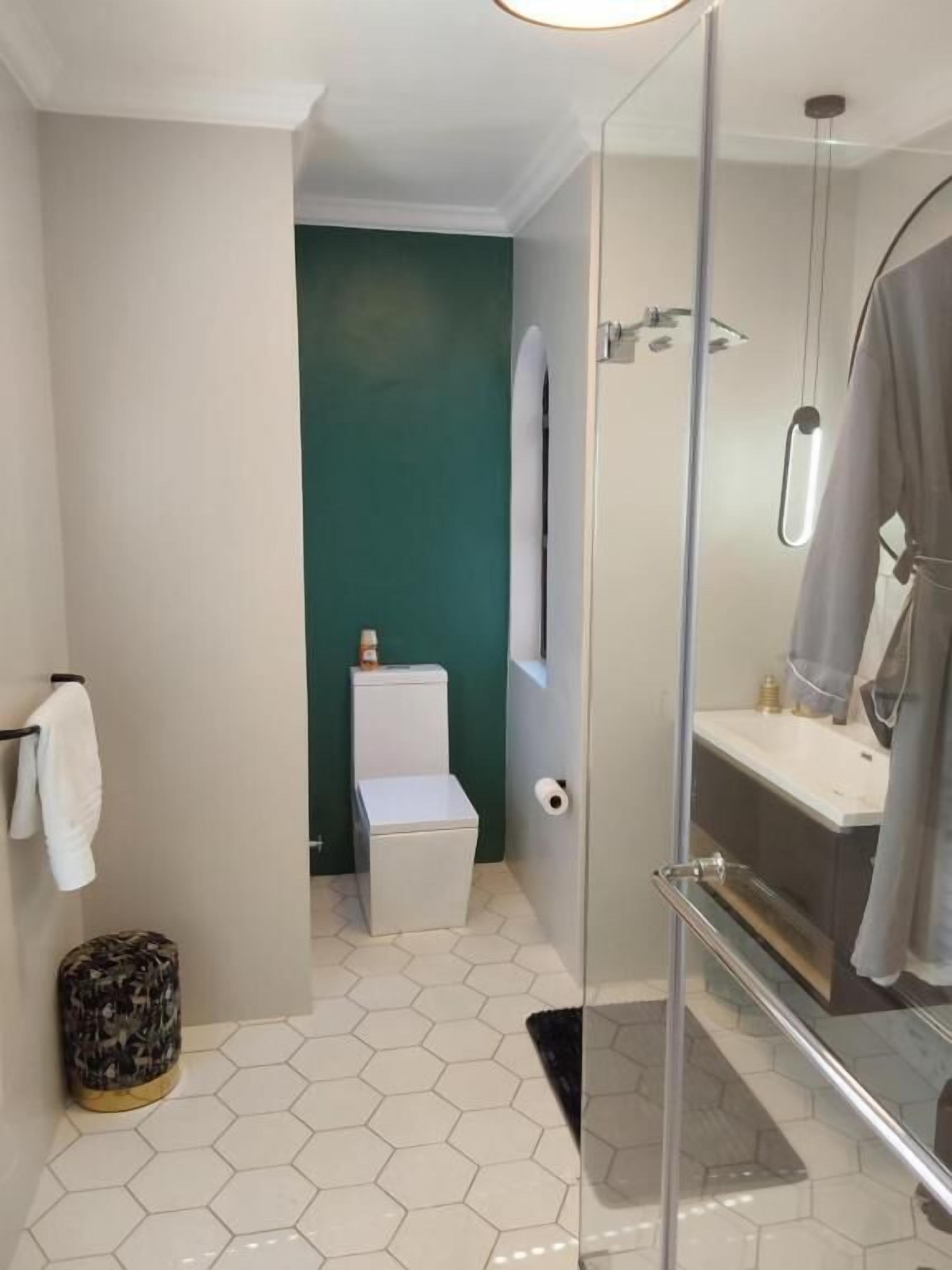 Apartamento, 1 habitación, balcón, vistas a la ciudad | Baño