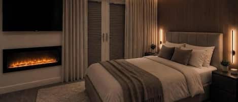 5 chambres, fer et planche à repasser, Wi-Fi, draps fournis