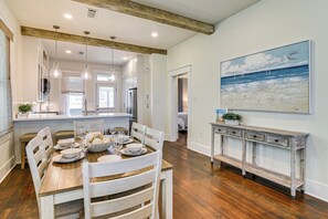 House (3 Bedrooms) | Interior - 1 Block to Beach: Fire Pit, Outdoor Kitchen, Bikes (Galveston)