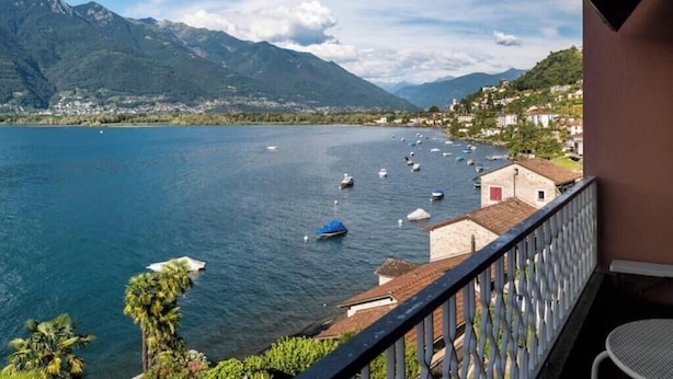Property grounds - Lake Maggiore - Great Location + Beach, ViraLago 407 (Gambarogno)