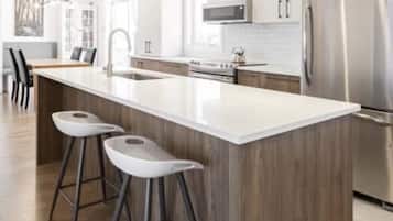 Condo, 2 Bedrooms | Private kitchen | Coffee/tea maker, fridge, oven, toaster