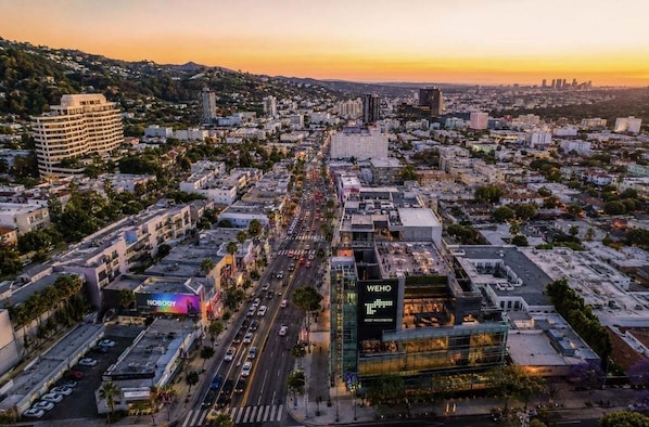 Condo, 1 Bedroom | Aerial view - Prime Location - Perfect Corporate Rental 1 Bedroom Condo (West Hollywood)