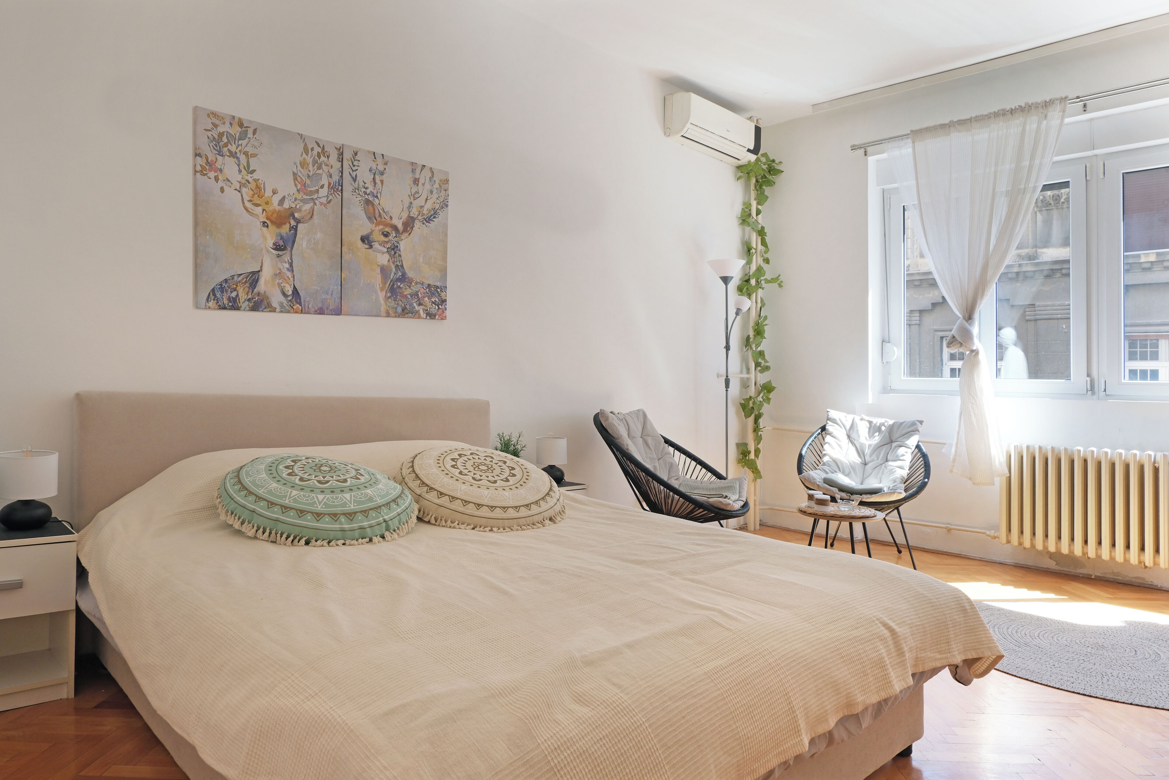 1 bedroom, desk, WiFi (free), bed sheets