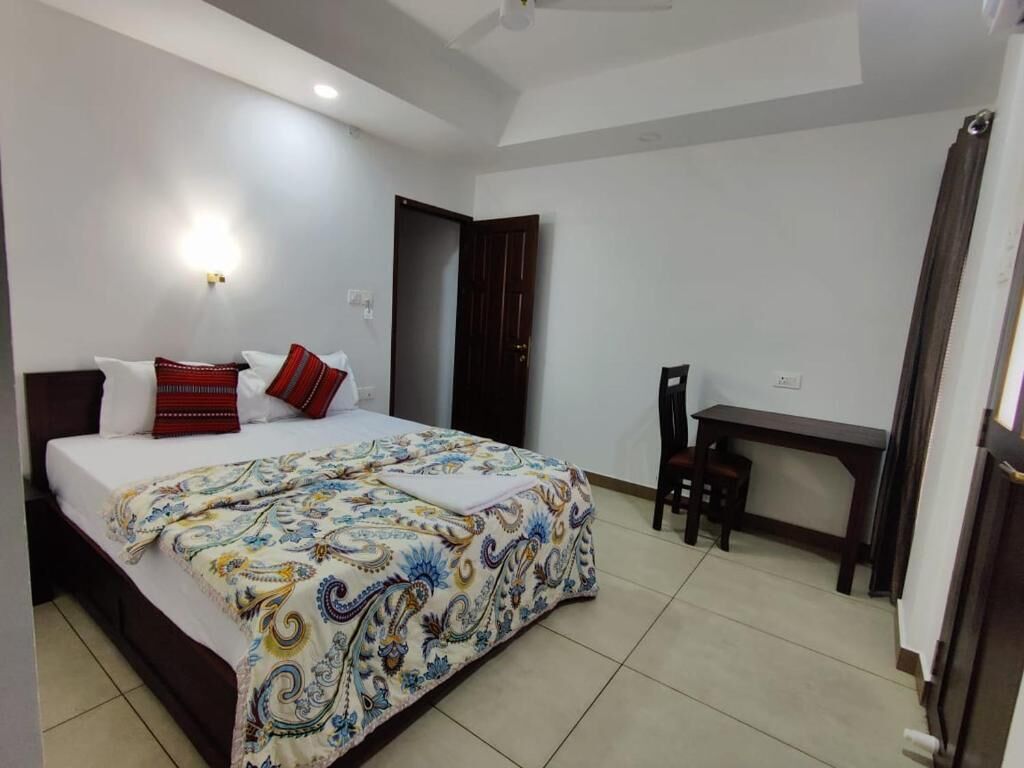 Deluxe-Doppelzimmer, Blick auf den Innenhof