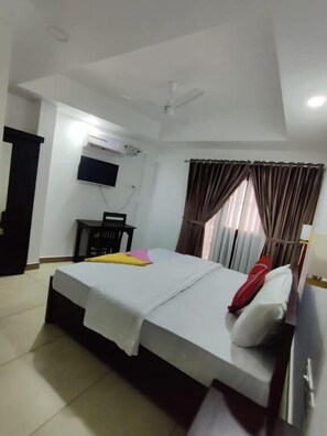Deluxe-Doppelzimmer, Blick auf den Innenhof
