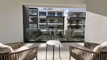 Leilighet, 1 soverom, bassengutsikt | Terrasse/patio