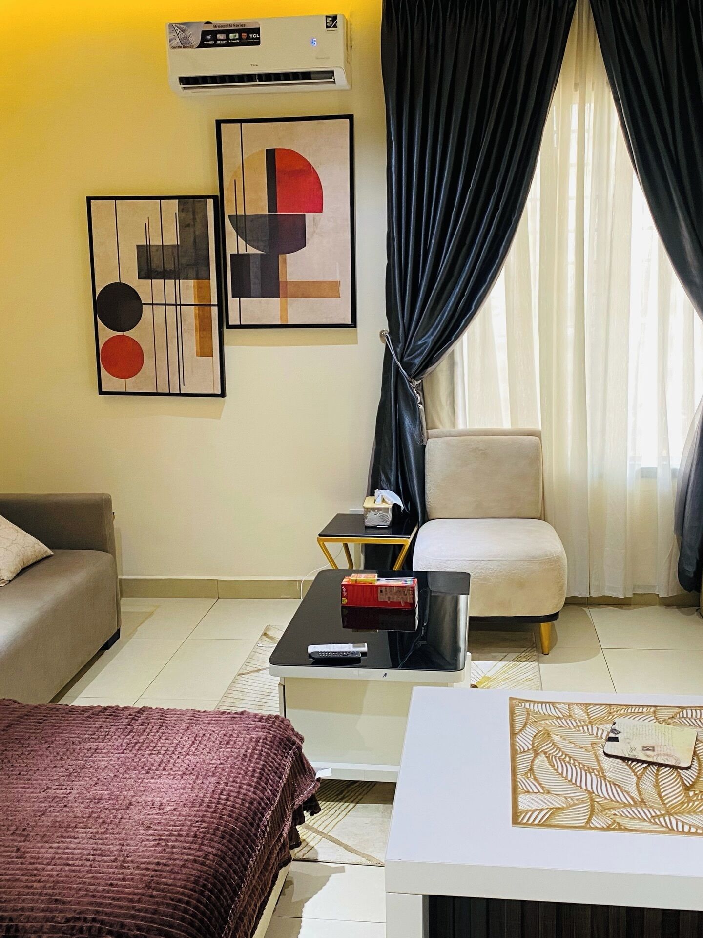 Economy Apartment, Balcony, City View | In-room safe, desk, laptop workspace, blackout drapes