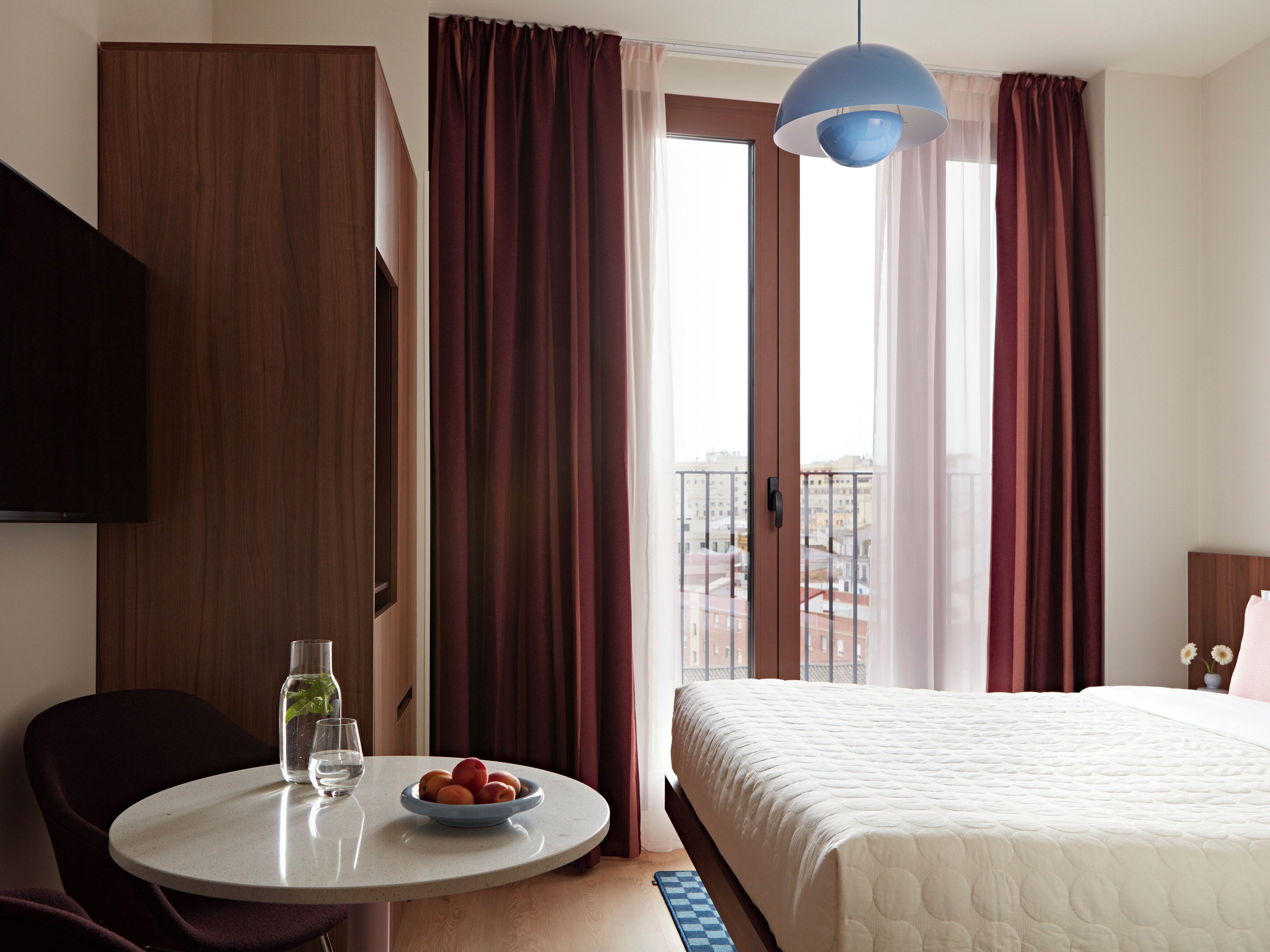 In-room safe, blackout curtains, iron/ironing board (on request)