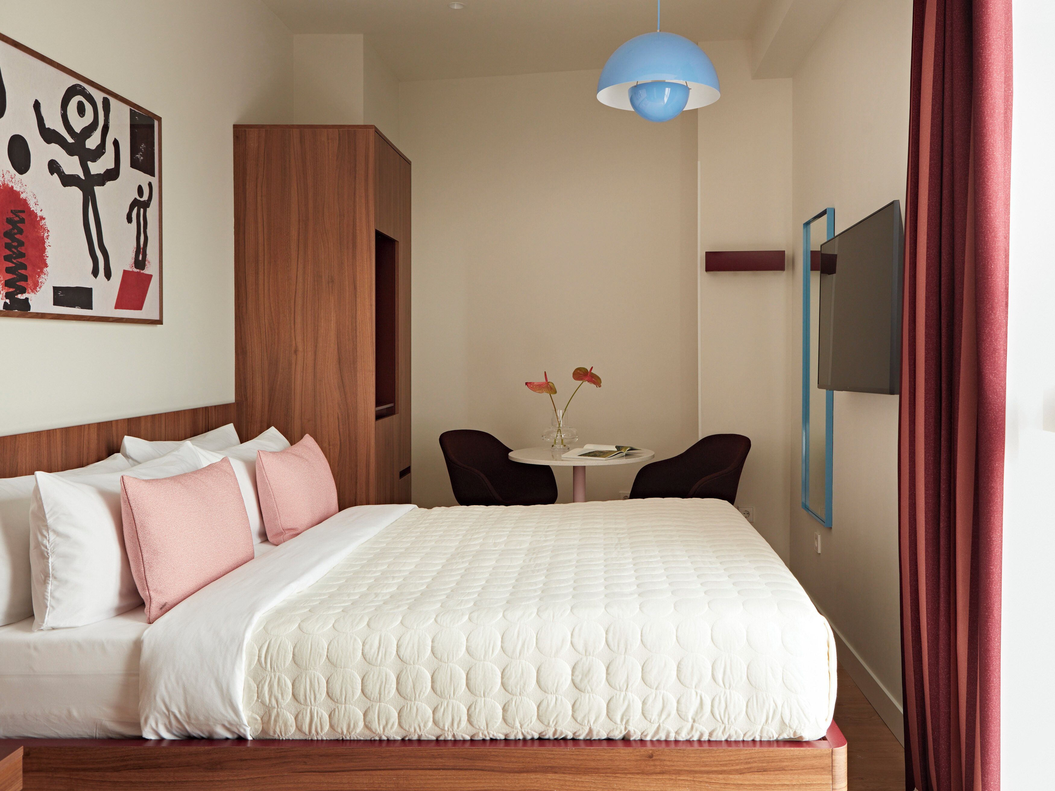 In-room safe, blackout curtains, iron/ironing board (on request)