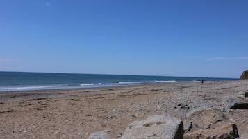 En la playa