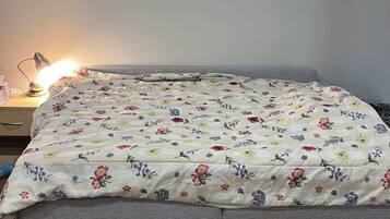 1 dormitorio, tabla de planchar con plancha, wifi y ropa de cama