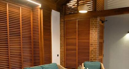 Cozy Mezzanine Loft Bedroom and Master Suite with Shared Pool & Co-Work Deck