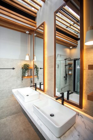 Bathroom - 1BR Villa Seminyak Pool & Cinema Loft 1 (Badung)