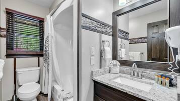 Shower, towels