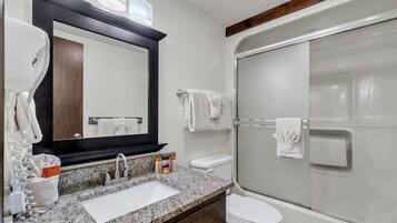 Shower, towels