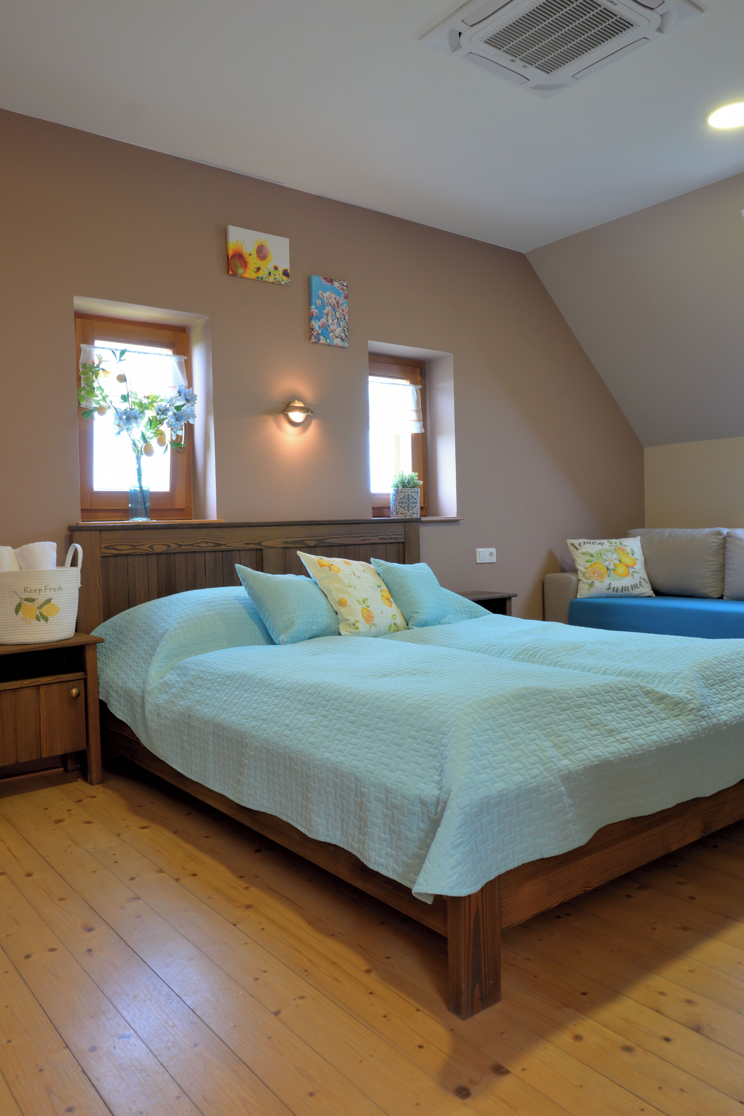Quadruple Room, Courtyard View