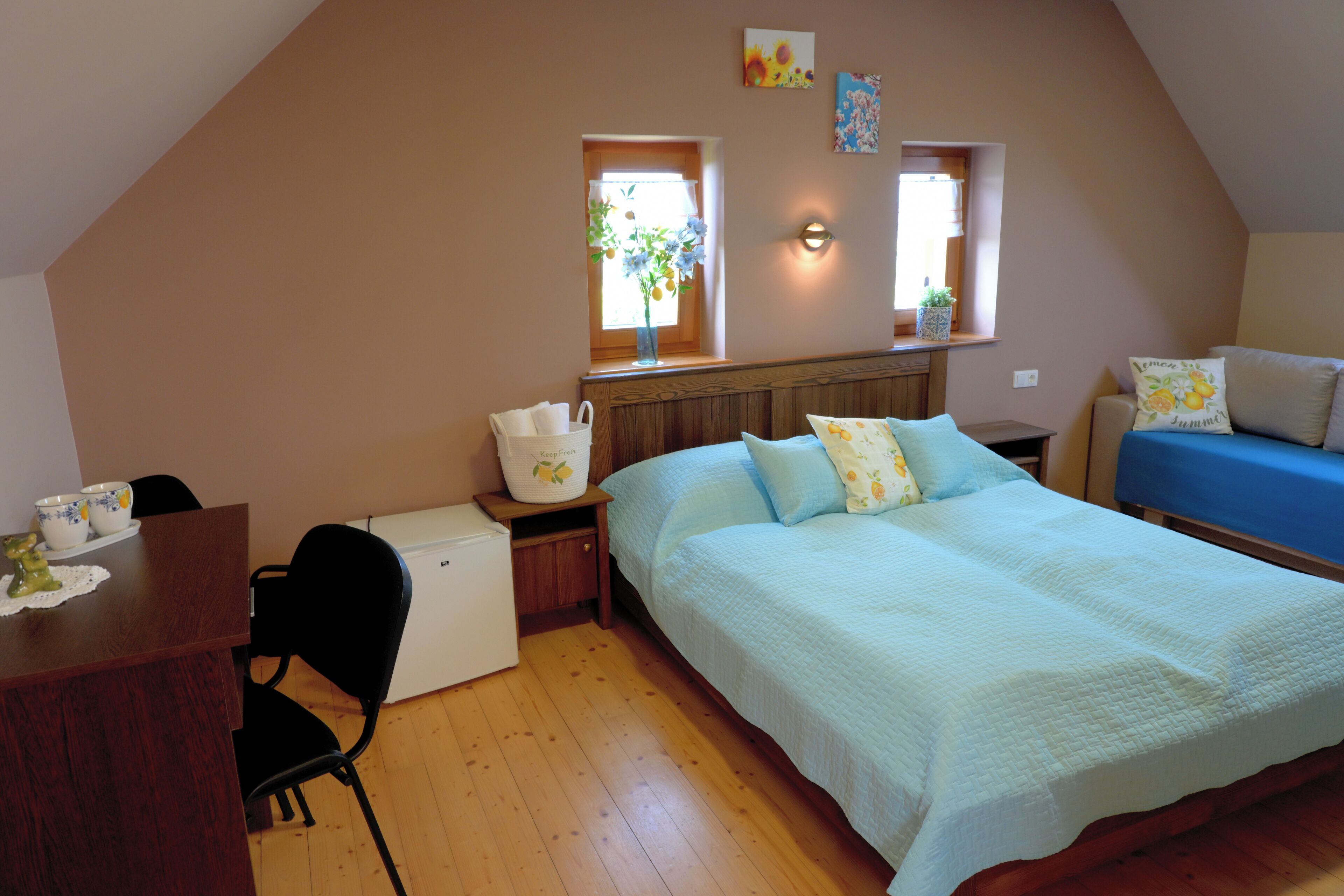 Quadruple Room, Courtyard View | Wi-fi percuma 