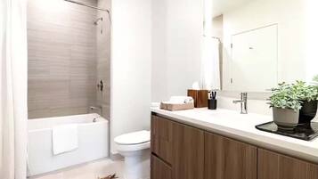 Shower, towels
