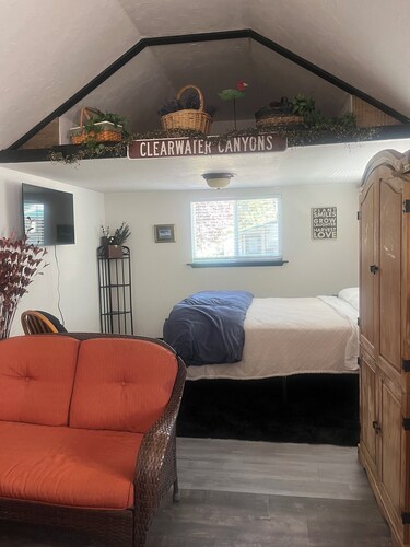Adorable 1-bedroom cottage with AC in charming Riggins