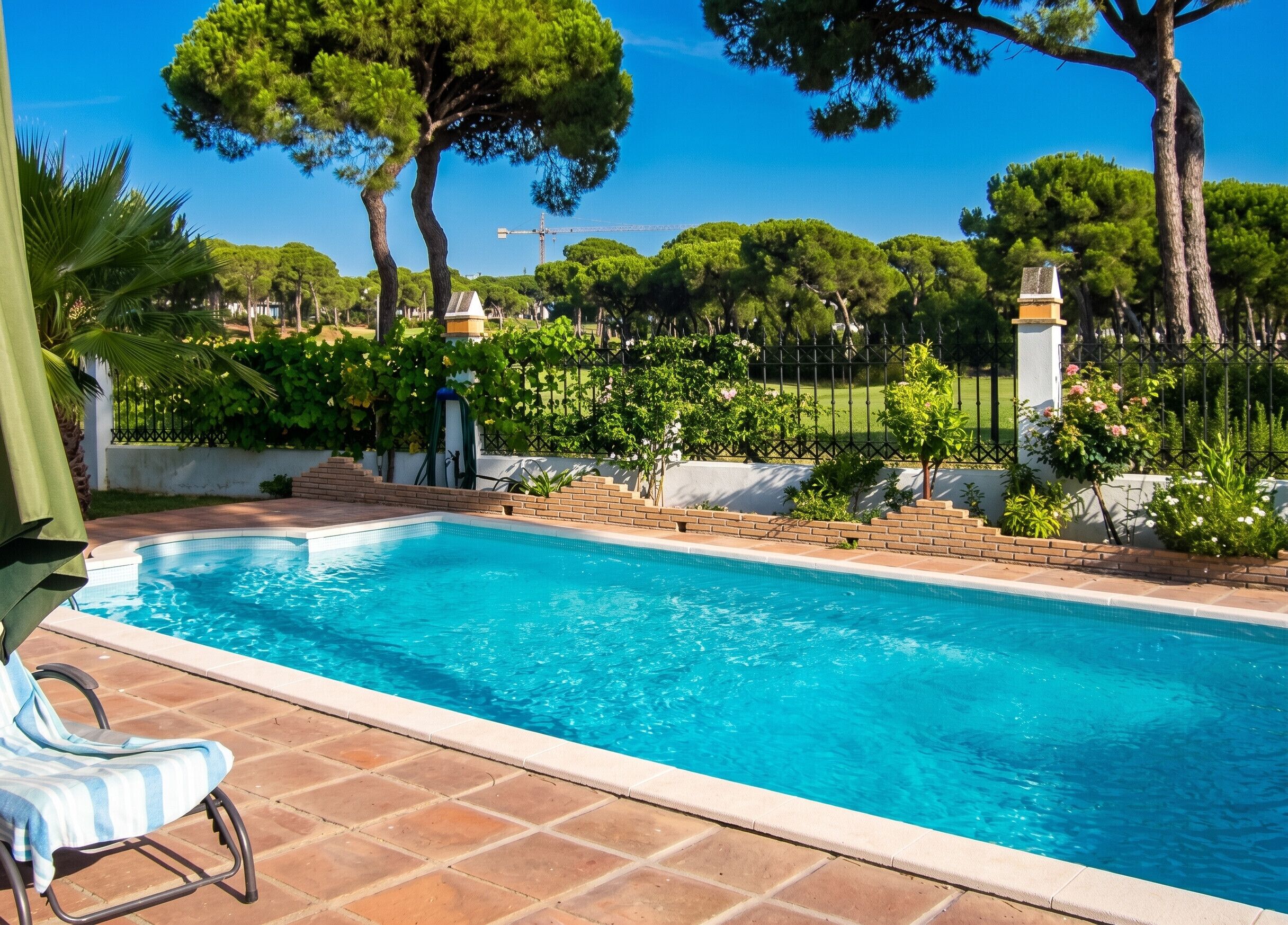 Swimming pool view