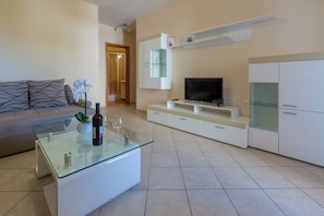 Apartment, Meerblick | Wohnbereich