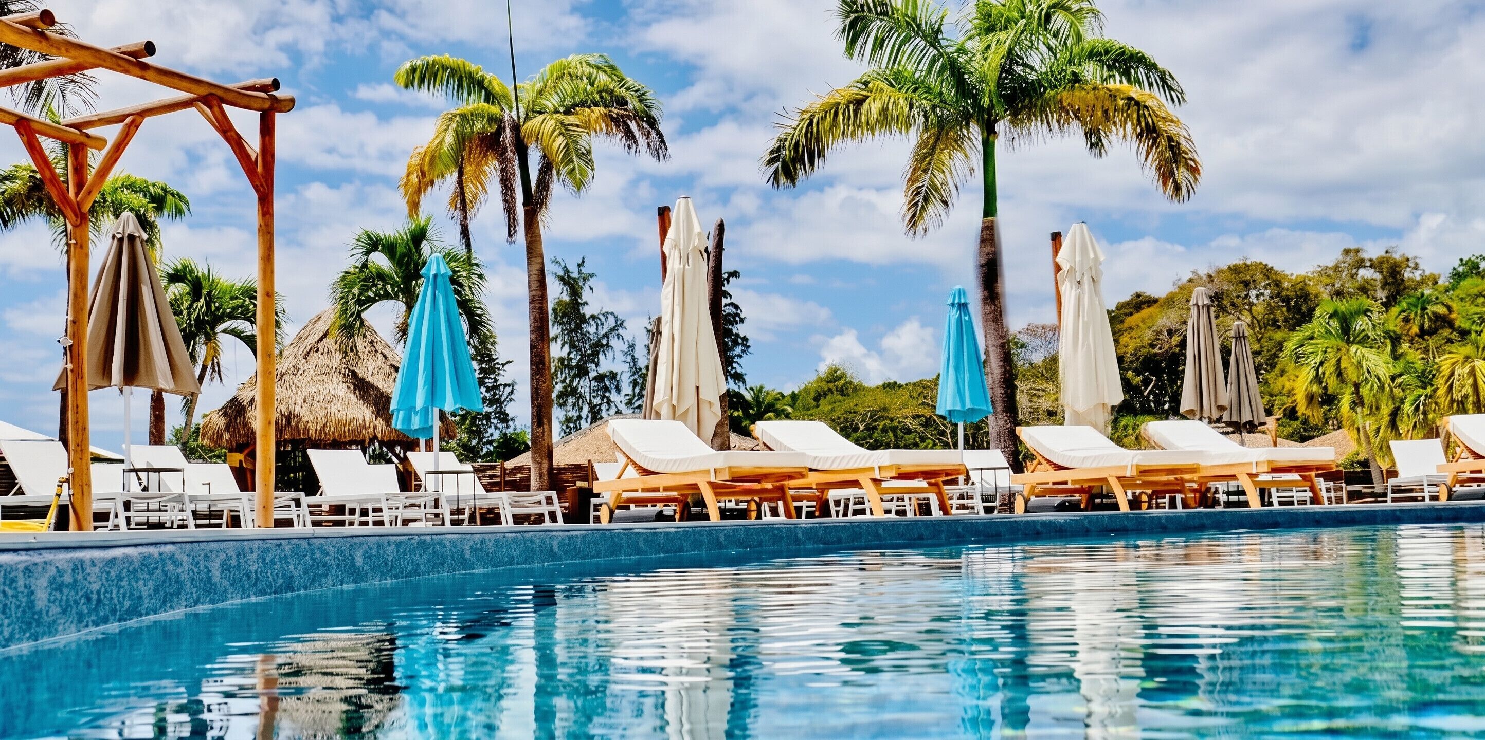 Swimming pool view