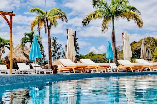Swimming pool view