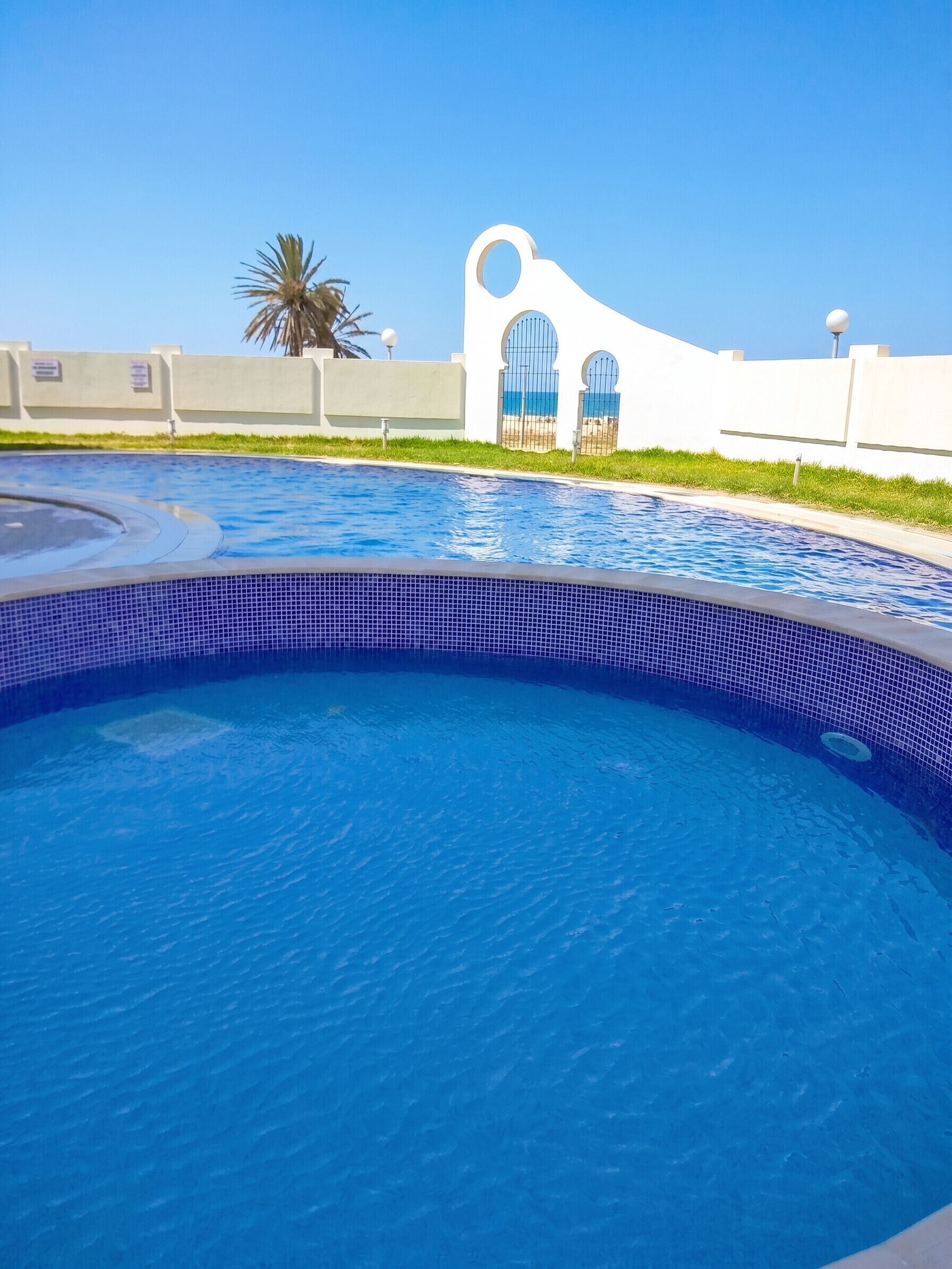 Swimming pool view