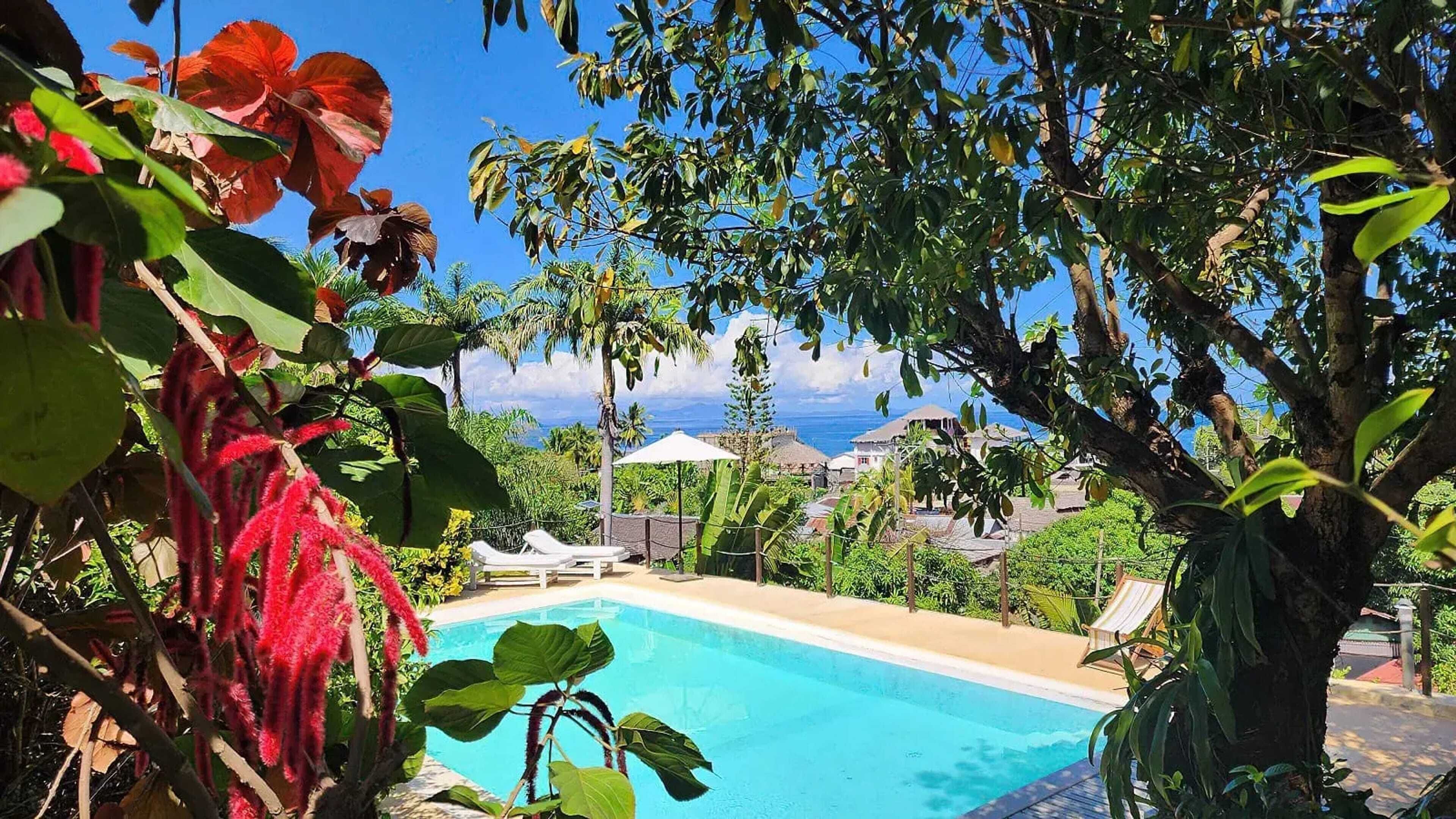 Swimming pool view