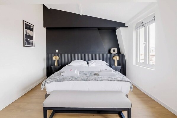 Iron/ironing board, travel cot, WiFi, bed sheets - 6 people#3 bedrooms#View of the Eiffel Tower#Affordable#AC#Paris 6 (Paris)