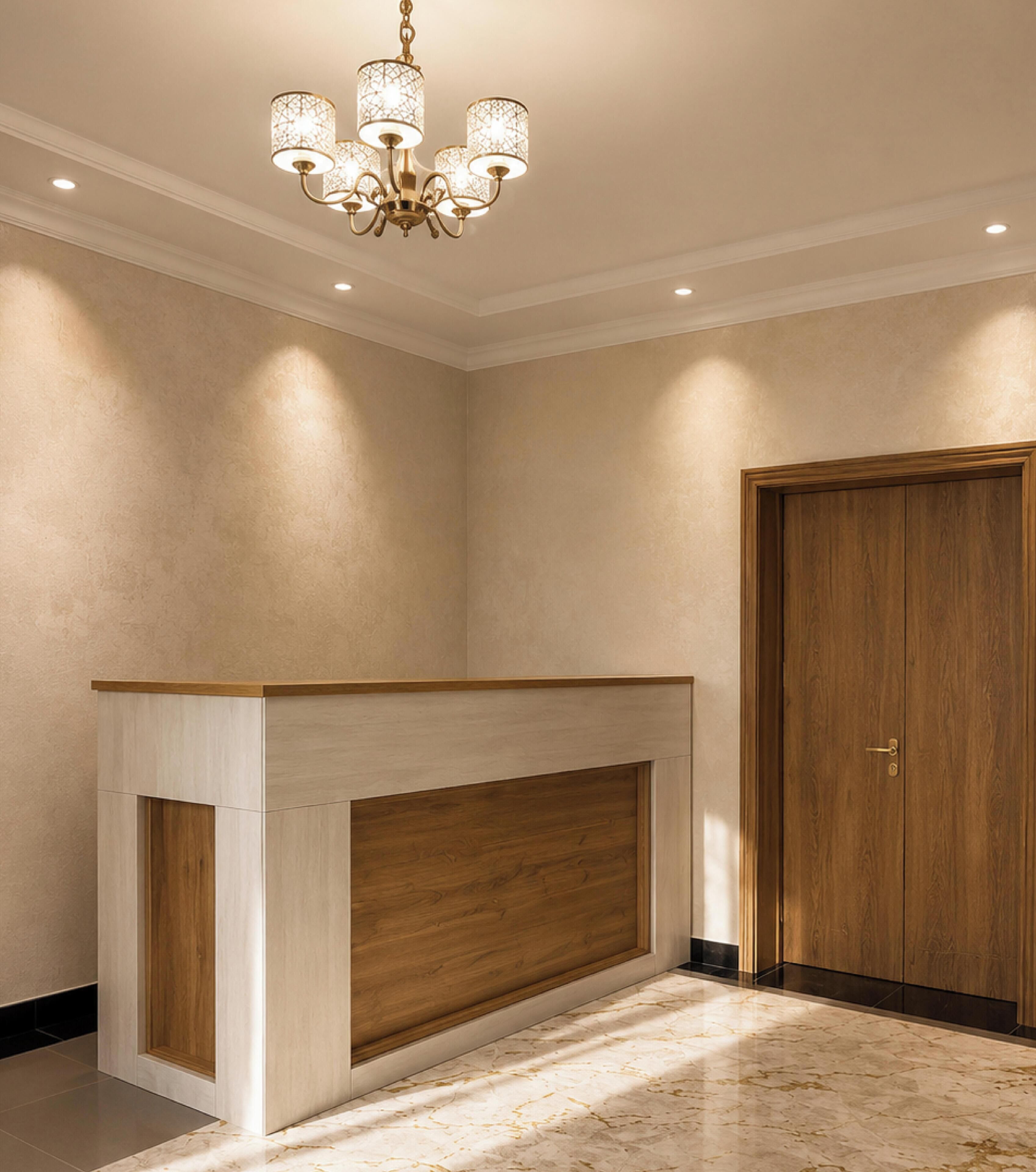 Apartamento, lanai, vistas al jardín | Vestíbulo