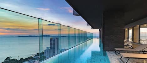Indoor pool, a heated pool