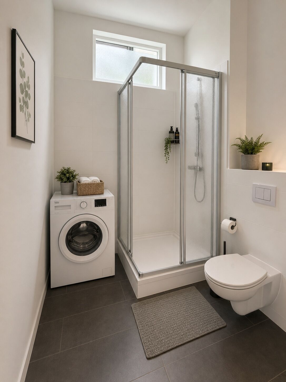 Family Apartment, Balcony, Courtyard View | Bathroom | Shower, hair dryer, towels, soap