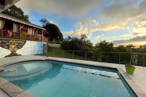 Swimming pool view
