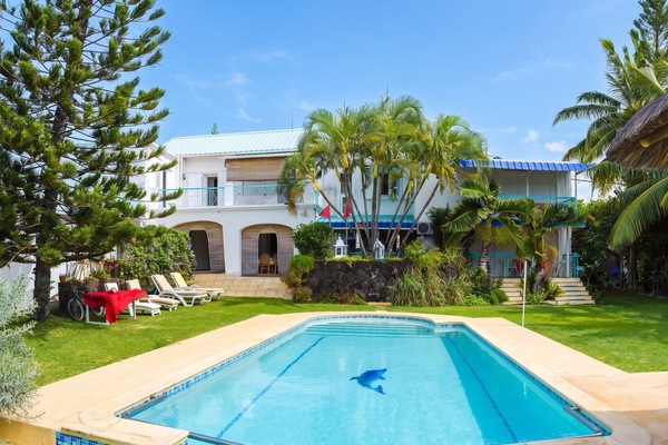 Vue sur piscine