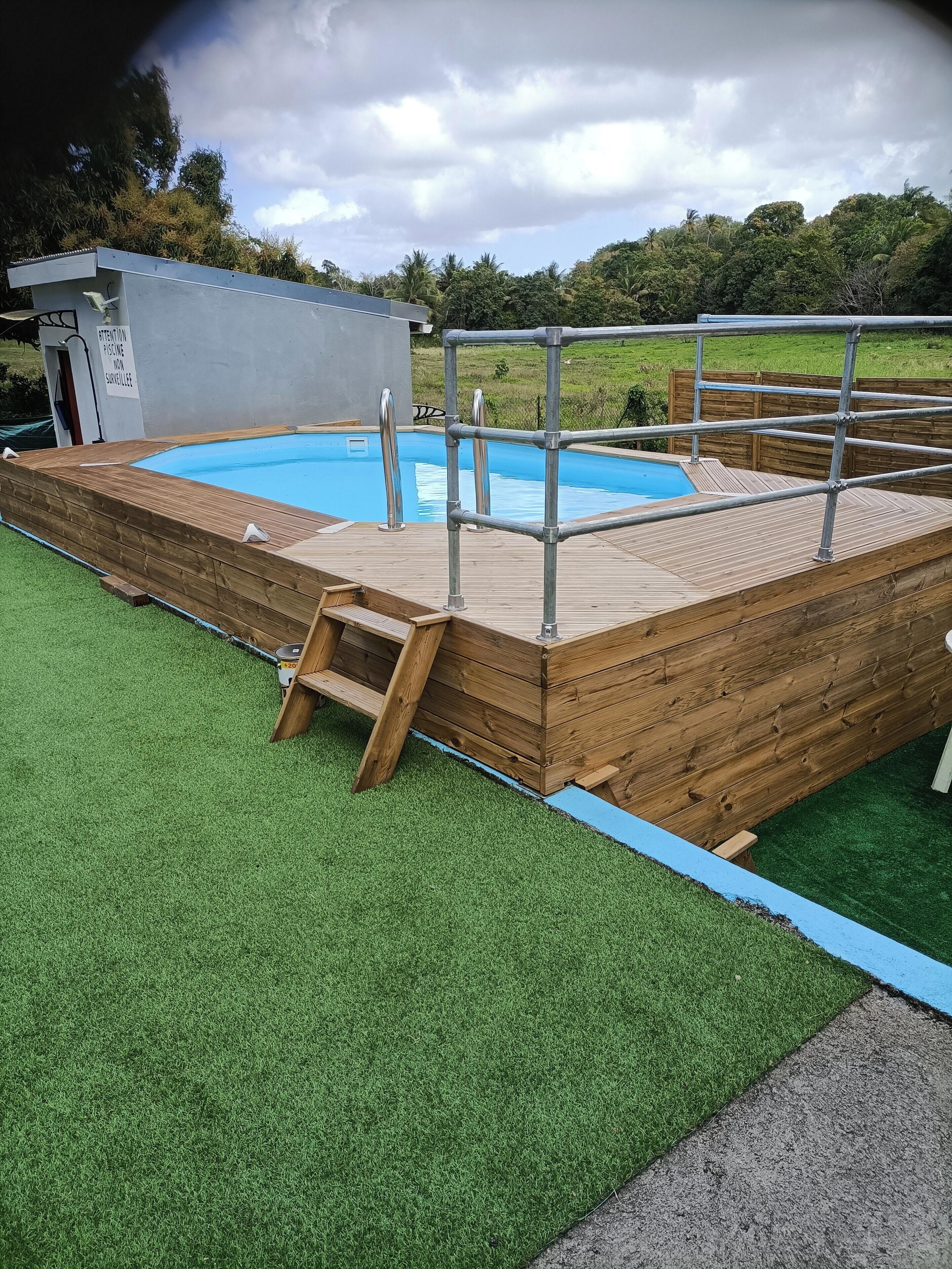 Swimming pool view