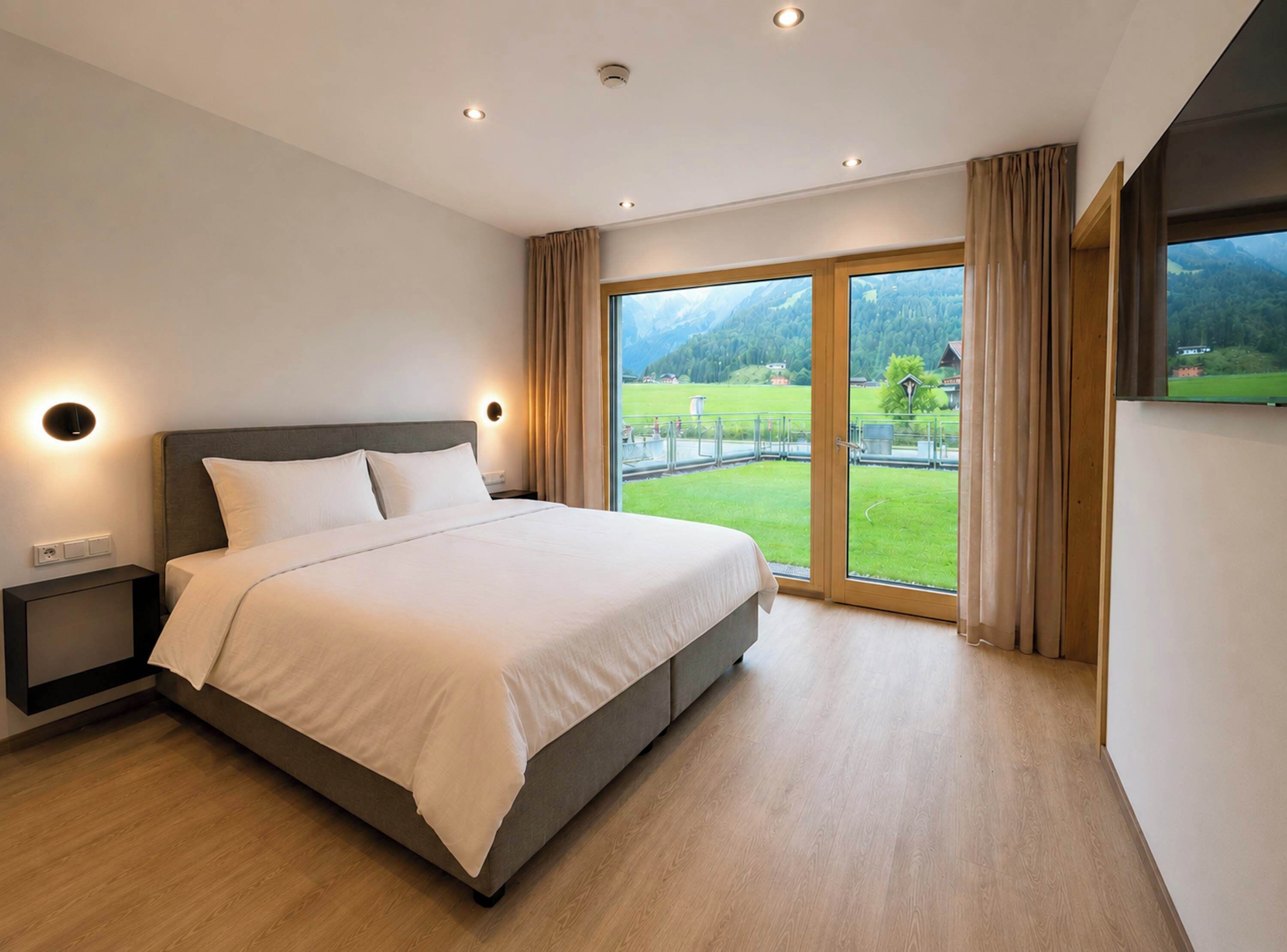 3 chambres, fer et planche à repasser, Wi-Fi, draps fournis