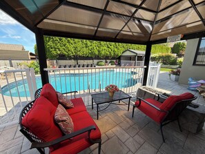 Pool - Poolside Oasis in Penticton | Private Fenced Pool, 3BR Family Retreat (Penticton)