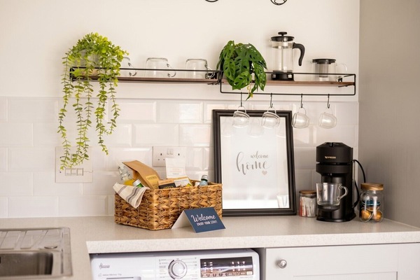Your own coffee station with Nespresso, welcome treats and homely touches.