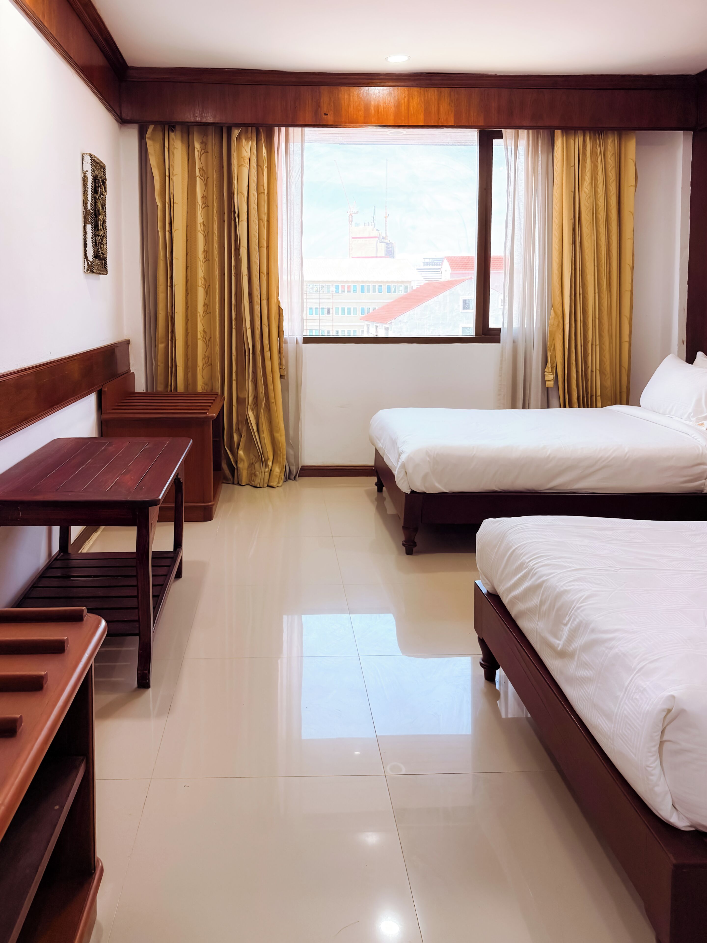 Superior Twin Room, City View | Premium bedding, in-room safe, laptop workspace, blackout drapes